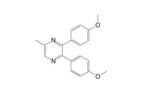 2,3-(4-methoxyphenyl)-5-methylpyrazine