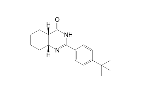 cis-(4aS,8aR)-2-(4-tert-butylphenyl)-4a,5,6,7,8,8a-hexahydro-3H-quinazolin-4-one