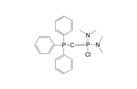 CHLORO-BIS-(DIMETHYLAMINO)-[(TRIPHENYLPHOSPHORANYLIDENE)-METHYLENE]-PHOSPHORANE