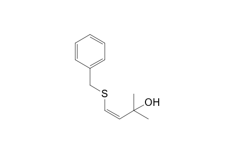 1-Benzylthio-3-methyl-1(Z)-buten-3-ol