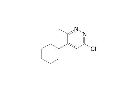 6-chloranyl-4-cyclohexyl-3-methyl-pyridazine