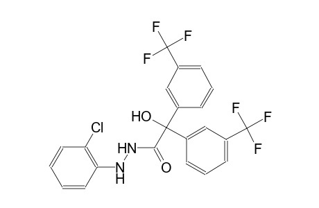 benzeneacetic acid, alpha-hydroxy-3-(trifluoromethyl)-alpha-[3-(trifluoromethyl)phenyl]-, 2-(2-chlorophenyl)hydrazide