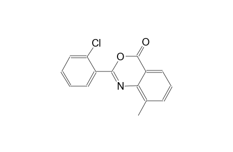 2-(2-chlorophenyl)-8-methyl-4H-3,1-benzoxazin-4-one