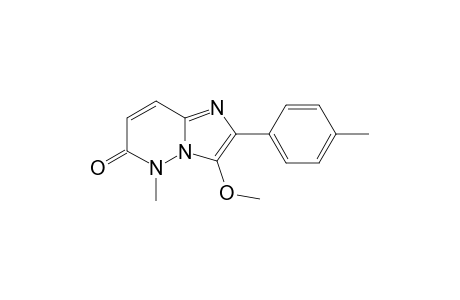 5-Methyl-2-(4-methylphenyl)imidazo[1,2-b]-pyridazin-6(5H)-one