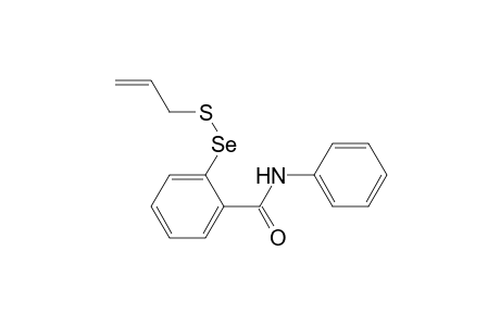 2-Propene-1-sulfenoselenoic acid, 2-[(phenylamino)carbonyl]phenyl ester