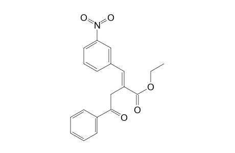 (E)-Ethyl 2-(3-nitrobenzylidene)-4-oxo-4-phenylbutanoate