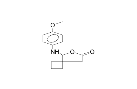 5-(PARA-METHOXYPHENYLAMINO)-6-OXASPIRO[3.4]OCTAN-7-ONE