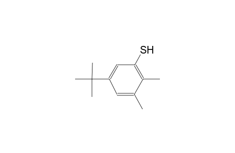 5-tert-butyl-2,3-dimethylbenzenethiol