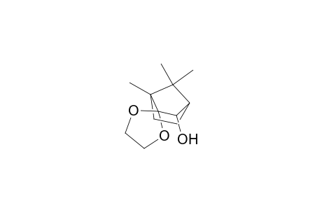 3,3-(Ethylenedioxy)-4,7,7-trimethylbicyclo[2.2.1]heptan-2-ol