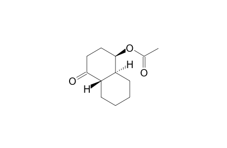 (1S,5R,6S)*--5-acetoxybicyclo[4.4.0]decan-2-one