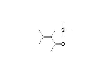 3-Penten-2-one, 4-methyl-3-[(trimethylsilyl)methyl]-
