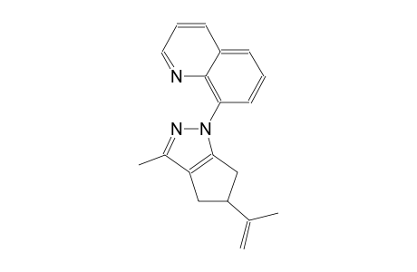 8-(5-isopropenyl-3-methyl-5,6-dihydrocyclopenta[c]pyrazol-1(4H)-yl)quinoline