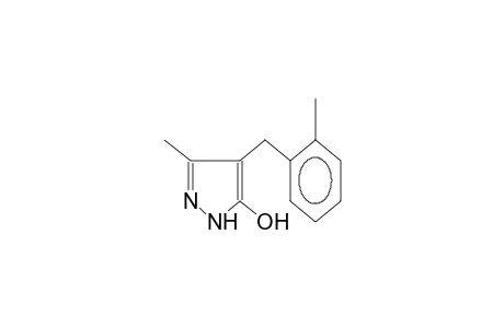 3-methyl-4-(2-methylphenyl)-5-hydroxypyrazole