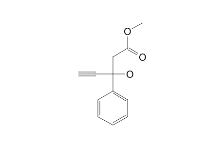 METHYL-3-HYDROXY-3-PHENYL-4-PENTYNOATE