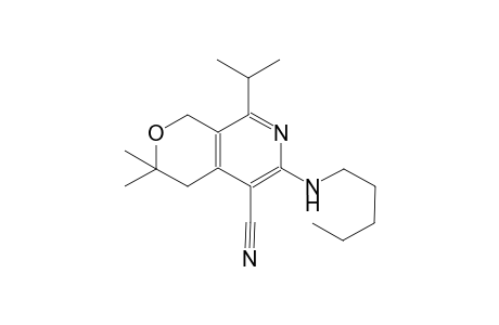 1H-pyrano[3,4-c]pyridine-5-carbonitrile, 3,4-dihydro-3,3-dimethyl-8-(1-methylethyl)-6-(pentylamino)-