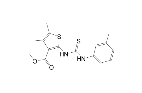 methyl 4,5-dimethyl-2-[(3-toluidinocarbothioyl)amino]-3-thiophenecarboxylate