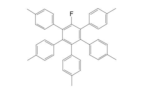 1-Fluoro-2,3,4,5,6-pentakis(4-methylphenyl)benzene