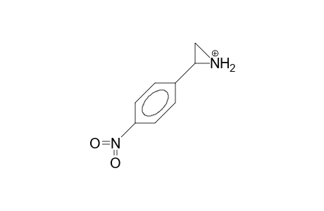 2-(4-Nitro-phenyl)-aziridinium cation