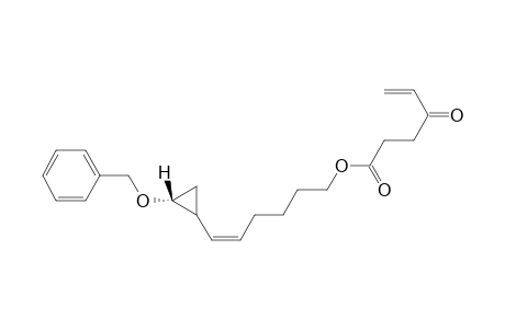 8-(Benzyloxy)-7,8-methanooct-5-en-1-yl 4-Oxohex-5-enoate
