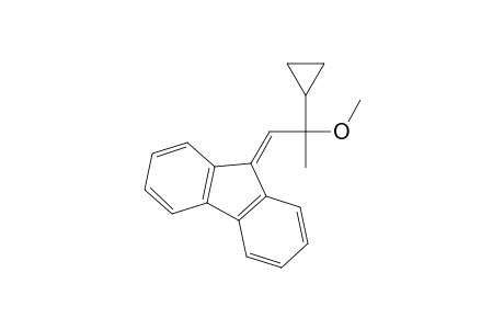 9H-Fluorene, 9-(2-cyclopropyl-2-methoxypropylidene)-