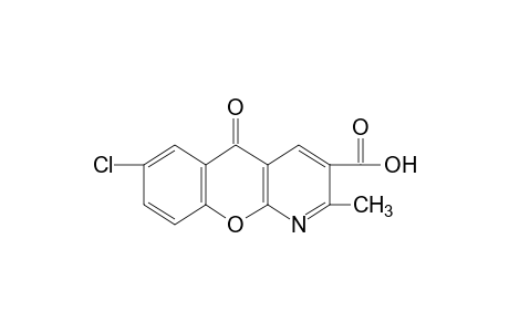7-CHLORO-2-METHYL-5-OXO-5H-[1]BENZOPYRANO[2,3-b]PYRIDINE-3-CARBOXYLIC ACID