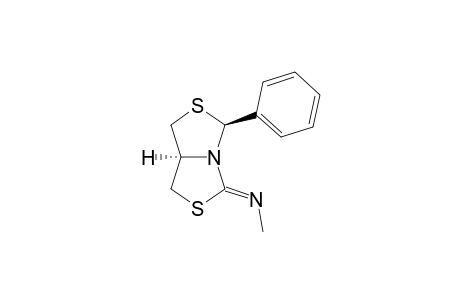 Methanamine, N-(dihydro-5-phenyl-1H,3H,5H-thiazolo[3,4-c]thiazol-3-ylidene)-, (3Z,4.alpha.,5.alpha.,7a.alpha.)-