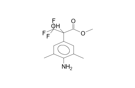 4-(1-HYDROXY-1-METHOXYCARBONYL-2,2,2-TRIFLUOROETHYL)-2,6-DIMETHYLANILINE