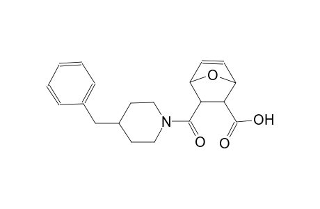 3-[(4-benzyl-1-piperidinyl)carbonyl]-7-oxabicyclo[2.2.1]hept-5-ene-2-carboxylic acid