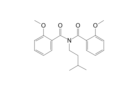 Benzamide, 2-methoxy-N-(2-methoxybenzoyl)-N-3-methylbutyl-