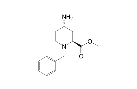 Methyl cis and trans-4-Amino-1-benzylpiperidine-2-carboxylate