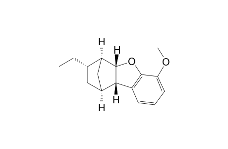 (1S,3S,4S,4aS,9bS)-3-ethyl-6-methoxy-1,2,3,4,4a,9b-hexahydro-1,4-methanodibenzo[b,d]furan
