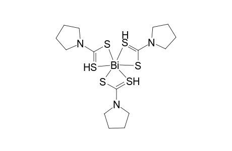 Bismuth, tris(1-pyrrolidinecarbodithioato-S,S')-, (OC-6-11)-