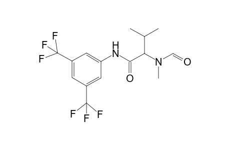 N-Methyl-N-[1-[N'-(3,5-di(trifluoromethy)phenyl)carbamyl]-2-methylpropyl]formamide