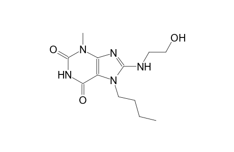 7-butyl-8-[(2-hydroxyethyl)amino]-3-methyl-3,7-dihydro-1H-purine-2,6-dione