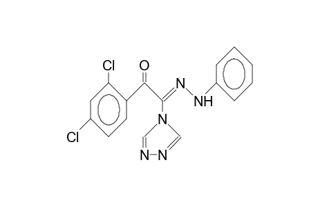 2-(2,4-Dichloro-phenyl)-1-(1,2,4(4H)-triazolyl-4)-glyoxal 1-phenylhydrazone