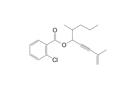 2-Chlorobenzoic acid, 2,6-dimethylnon-1-en-3-yn-5-yl ester