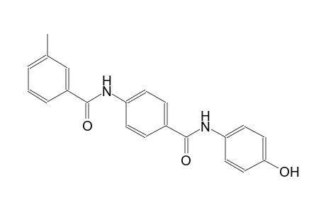 benzamide, N-[4-[[(4-hydroxyphenyl)amino]carbonyl]phenyl]-3-methyl-