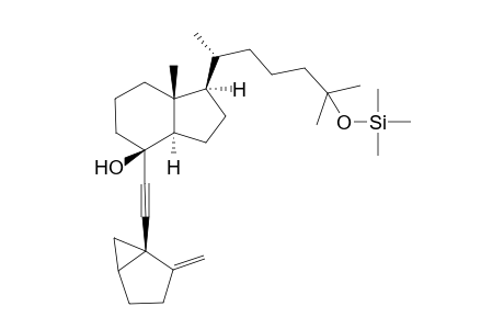 [1R-[1.alpha.(R*),3a.beta.,4.alpha.(1R*,5R*),7a.alpha.]]-1-[(1,5-Dimethyl-5-[(trimethylsilyl)oxy]hexyl]octahydro-7a-methyl-4-[2-[(2-methylenebicycvlo[3.1.0]hexan-1-yl)ethynyl]-1H-inden-4-ol