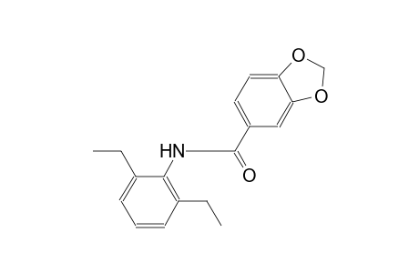N-(2,6-diethylphenyl)-1,3-benzodioxole-5-carboxamide