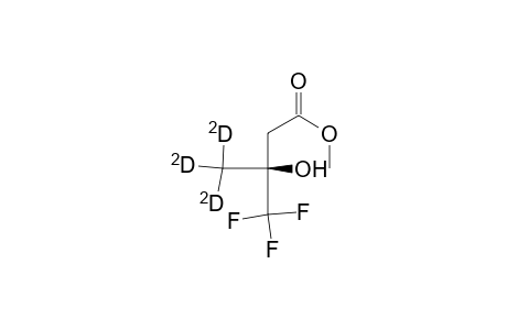 Methyl S-4,4,4-trifluoro-3-(trideuteriomethyl)-3-hydroxybutanoate