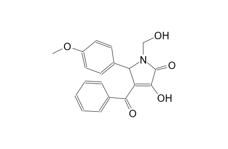 2H-pyrrol-2-one, 4-benzoyl-1,5-dihydro-3-hydroxy-1-(hydroxymethyl)-5-(4-methoxyphenyl)-