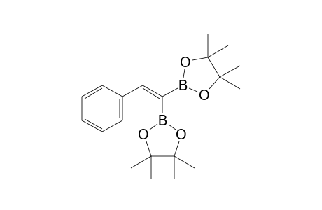 4,4,5,5-tetramethyl-2-[2-phenyl-1-(4,4,5,5-tetramethyl-1,3,2-dioxaborolan-2-yl)vinyl]-1,3,2-dioxaborolane