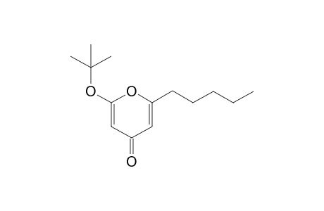 2-(tert-Butoxy)-6-pentyl-4H-pyran-4-one