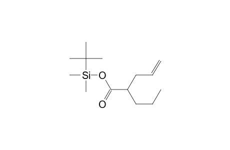 2-Propyl-4-pentenoic acid t-butyl-dimethyl-silyl ester