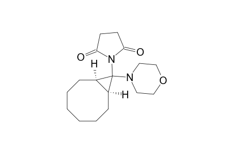 2,5-Pyrrolidinedione, 1-[9-(4-morpholinyl)bicyclo[6.1.0]non-9-yl]-, stereoisomer