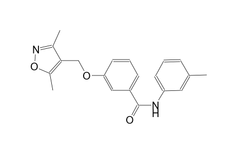 benzamide, 3-[(3,5-dimethyl-4-isoxazolyl)methoxy]-N-(3-methylphenyl)-