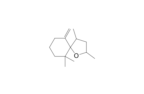 1,3,10,10-tetramethyl-6-methylidene-4-oxaspiro[4.5]decane