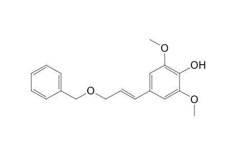 2,6-Dimethoxy-4-[(E)-3-phenylmethoxyprop-1-enyl]phenol