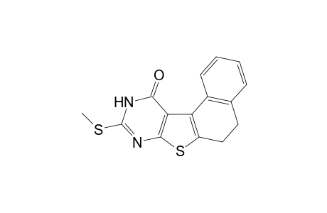 9-methylsulfanyl-5,6,10-trihydronaphtho[1',2':4,5]thieno[2,3-d]pyrimidin-11-one