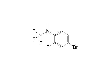 N-Methyl-N-(trifluoromethyl)-4-bromo-2-fluoroaniline